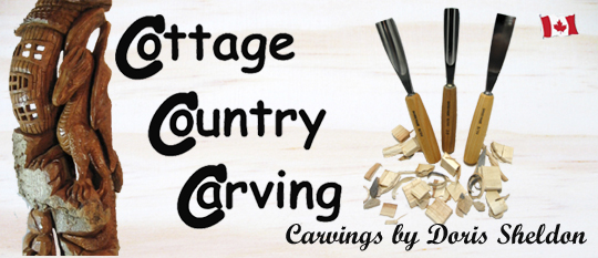 Cottage Country Carving: Carvings by Doris Sheldon