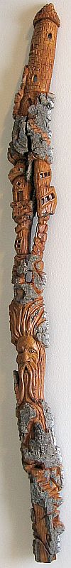 Bark Wood Carvings - Bark Carving 13