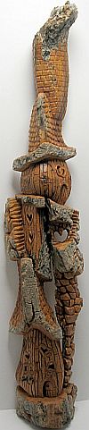 Bark Wood Carvings - Bark Carving 14