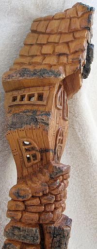 Bark Carving - #1 - Side view