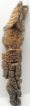 Bark Wood Carvings - Bark Carving 1