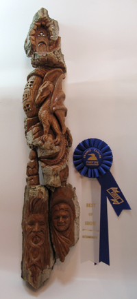 Bark Wood Carvings - Bark Carving 25