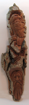 Bark Wood Carvings - Bark Carving 29