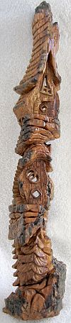 Bark Wood Carvings - Honeymoon Hotel