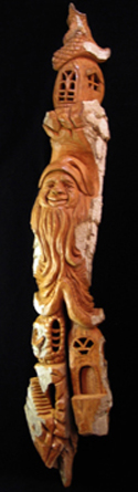 Bark Wood Carvings - Bark Carving 32
