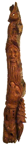 Bark Wood Carvings - Bark Carving 35