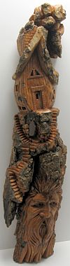 Bark Wood Carvings - Bark Carving 5