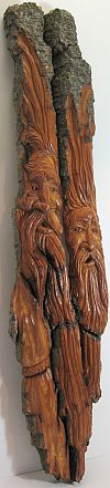 Bark Wood Carvings - Bark Carving 9