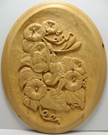 Fairy Plaque - 29 x 37 cm  (11.5 x 14.5 inches)