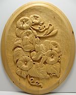 Basswood Wood Carvings - Fairy Plaque