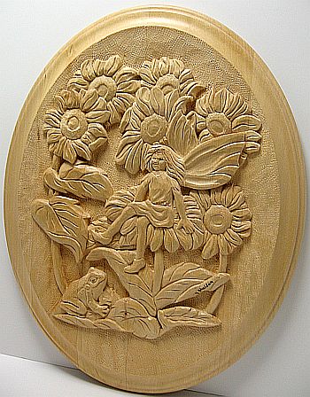 Fairy Plaque - #2 - 29 x 37 cm  (11.5 x 14.5 inches)