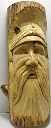 Birch Wood Carvings - Feathered Cap