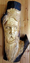 Poplar Wood Carvings - West Wind