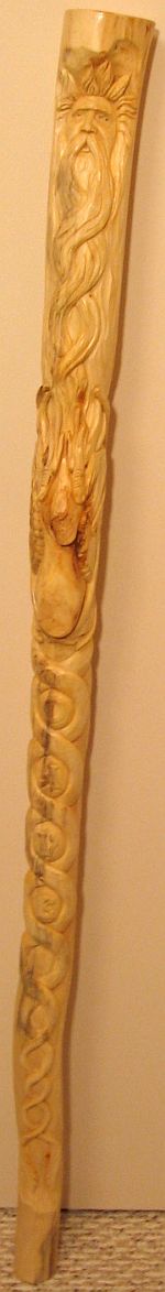 Wizard and Dragons Staff - 125 cm (49 inches)