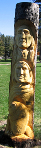 Trunk and Stump Wood Carvings - Sanctuary